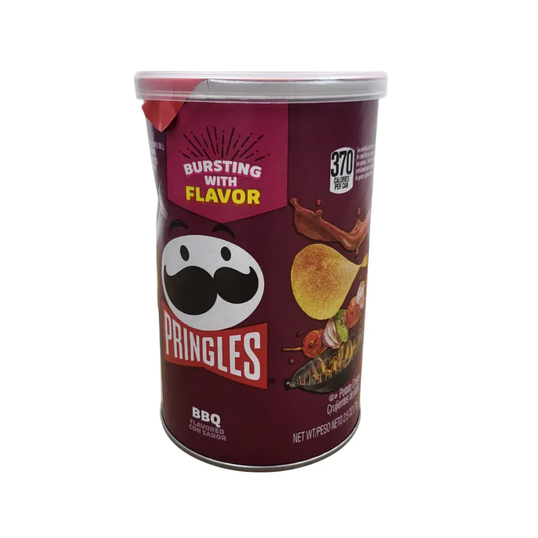 Papitas Pringles Sabor BBQ - 2.5 Oz