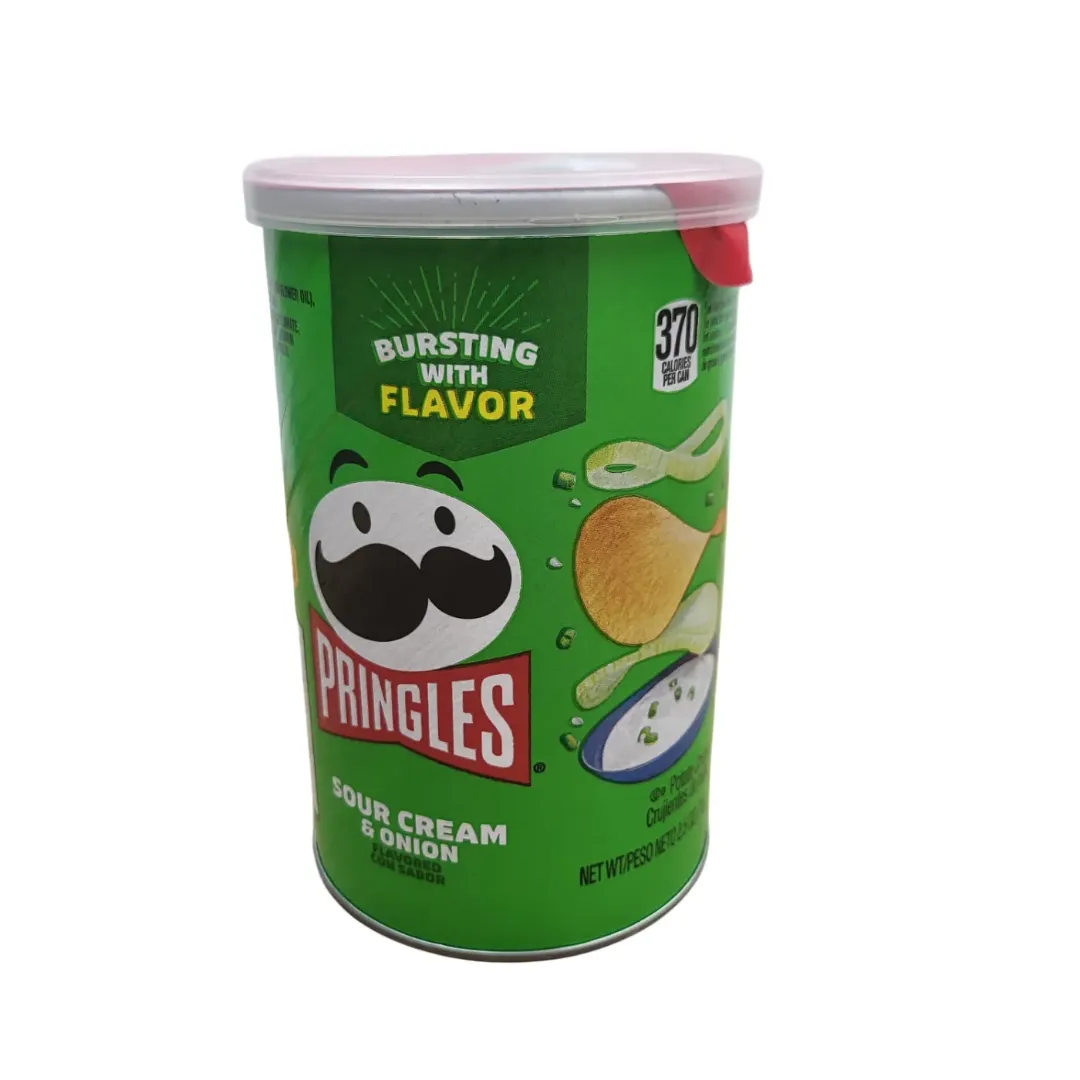 Papitas Pringles Sour Cream y Cebolla - 2.5 Oz