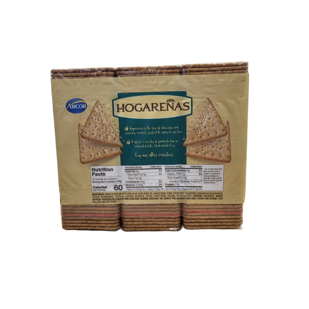 Galletas Con Salvado Hogarenas / 21.2 Oz
