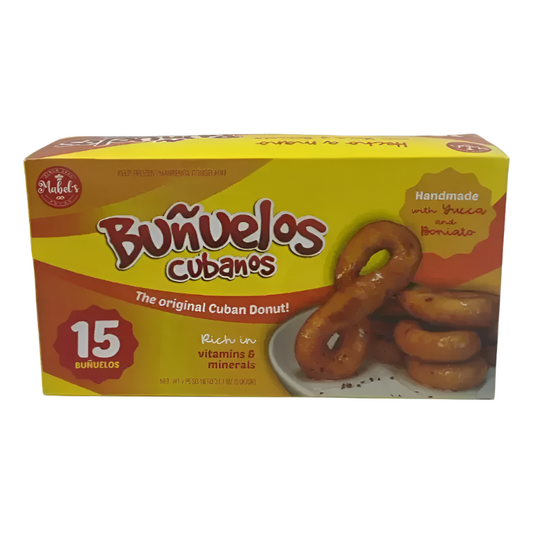 Bunuelos Cubanos Congelados - Mabels -15 Ct