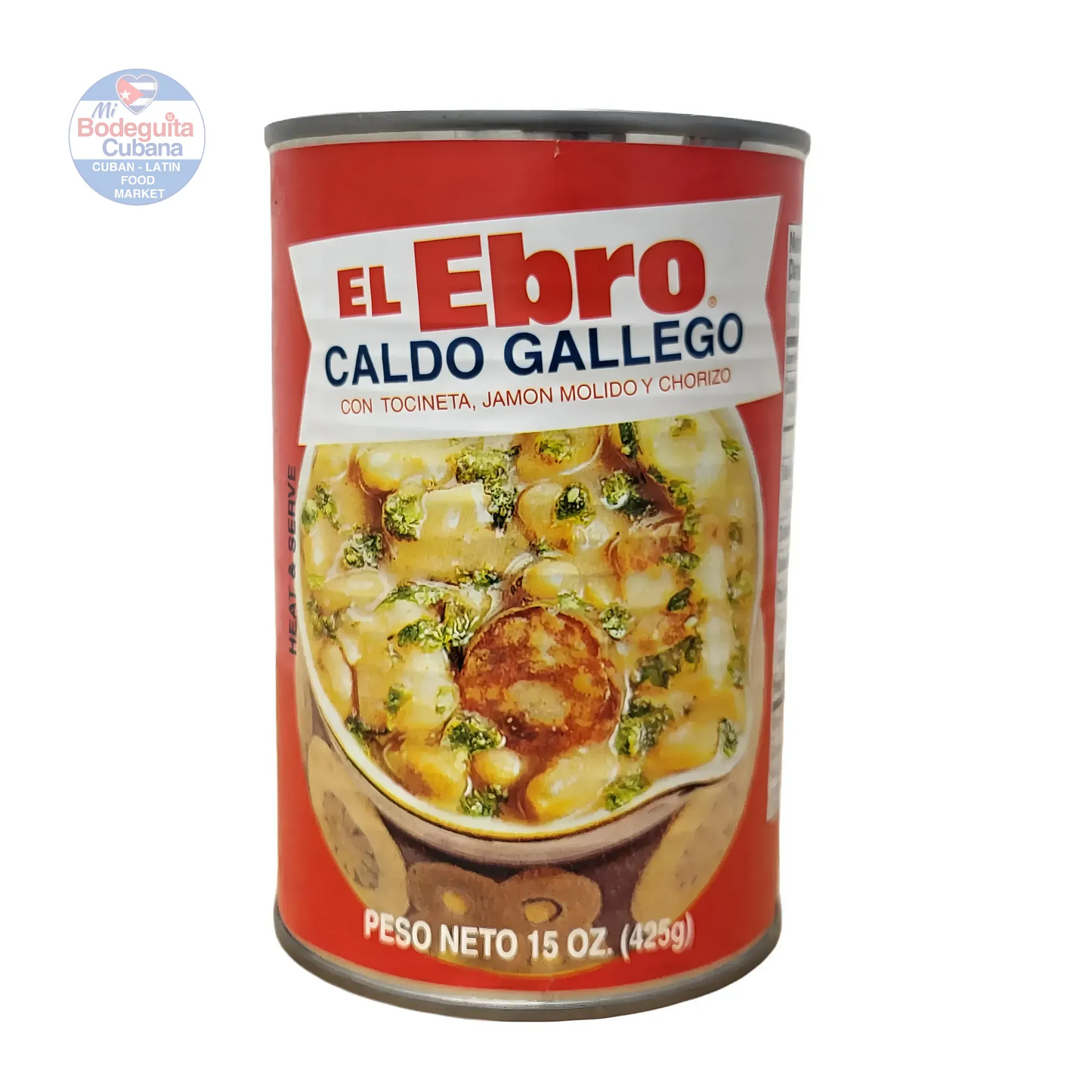 CALDO GALLEGO EL EBRO / 15 OZ