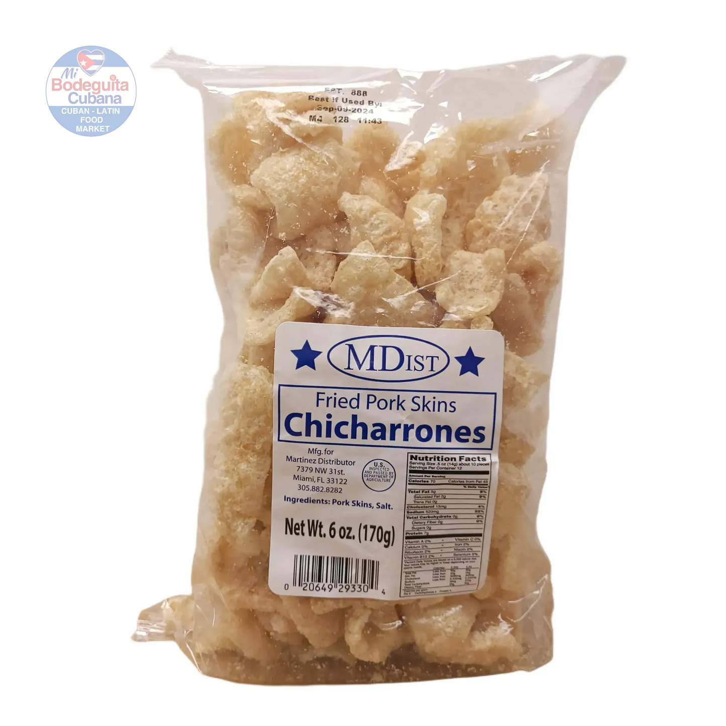 CHICHARRONES / 6OZ