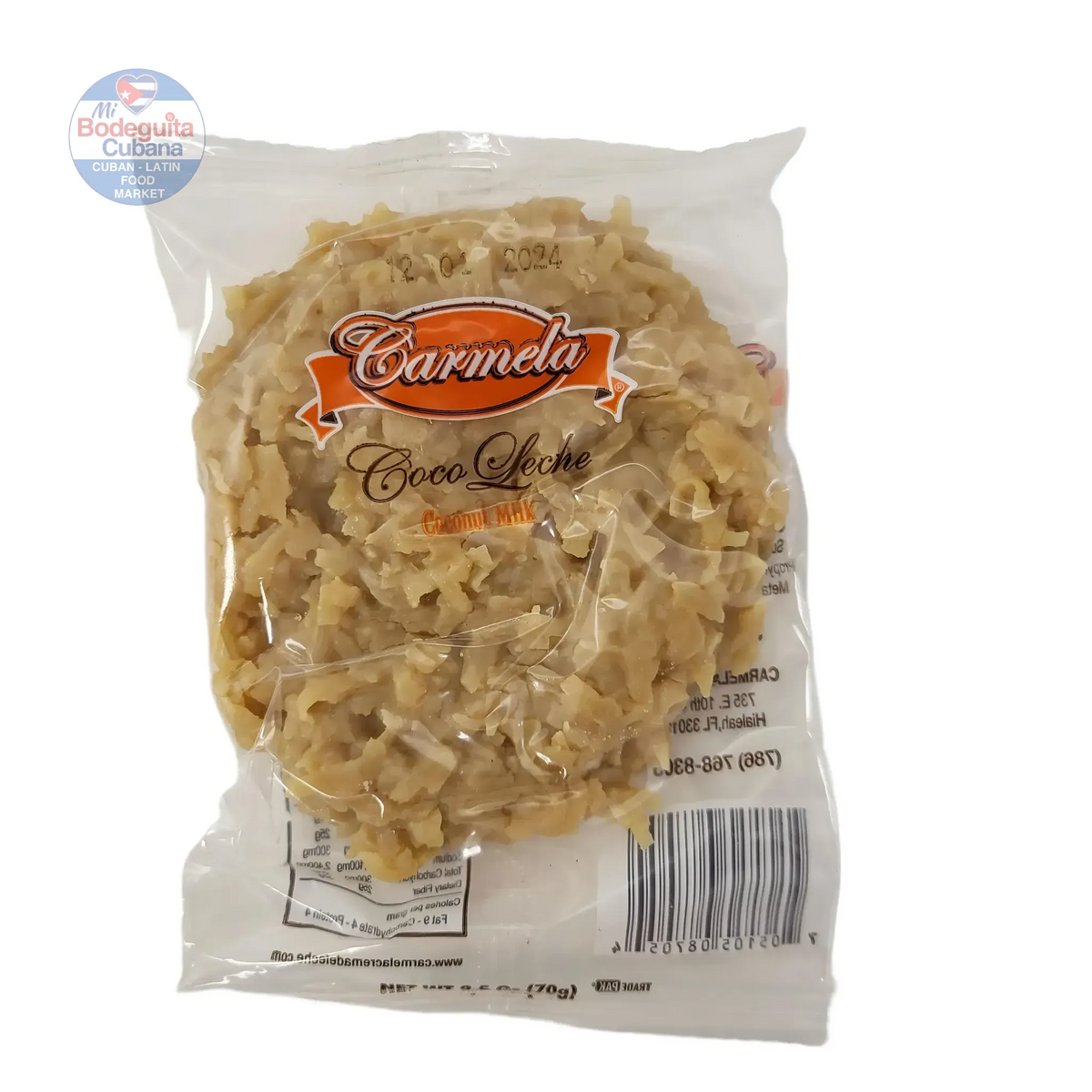 Coquito Con Dulce De Leche La Carmela / 2.5 Oz