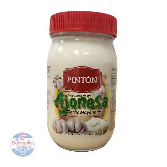 MAYONESA CON AJO PINTON / 14 OZ