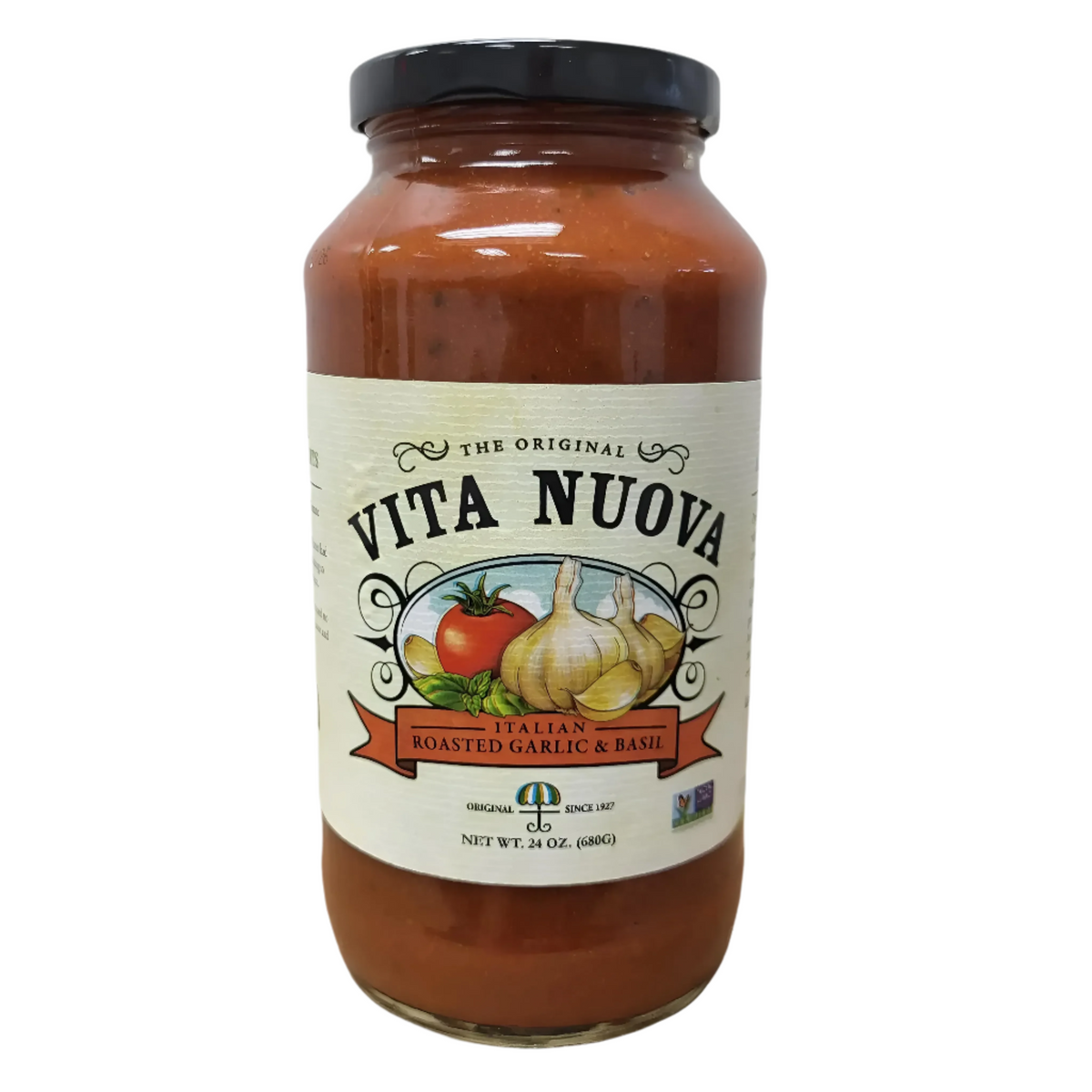 Salsa Vita Nuova Ajo Y Basil - 24 Oz