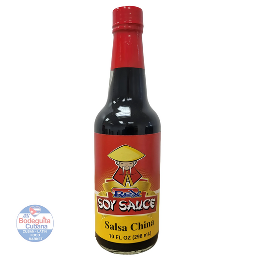 SALSA DE SOYA REX / 10 OZ