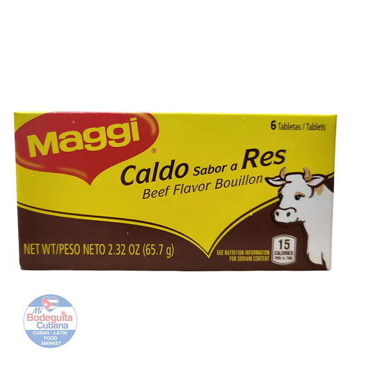 CUBITOS DE RES MAGGI / 2.32 OZ