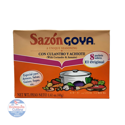 SAZÓN CULANTRO / ACHIOTE GOYA / 1.41 OZ