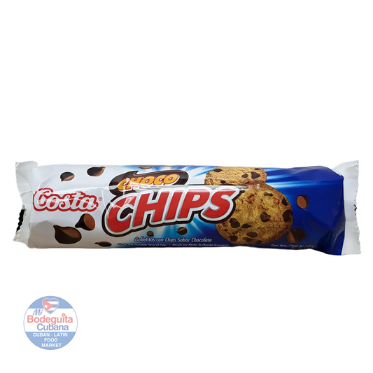 GALLETAS CON TROCITOS DE CHOCOLATE COSTA / 4.4 OZ