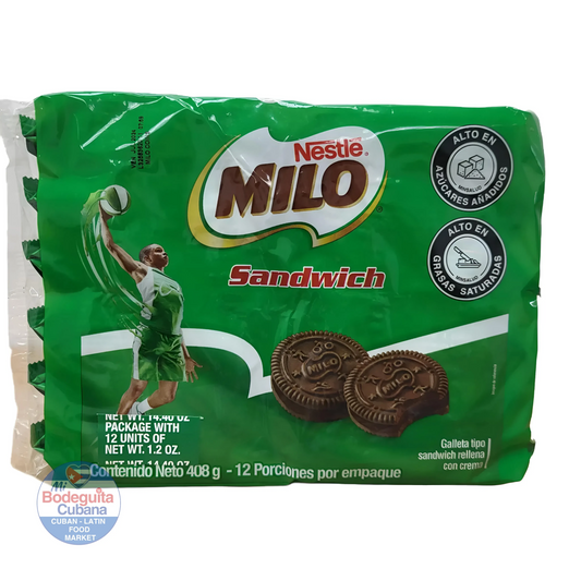 GALLETA MILO SANDWICH 15.41 OZ