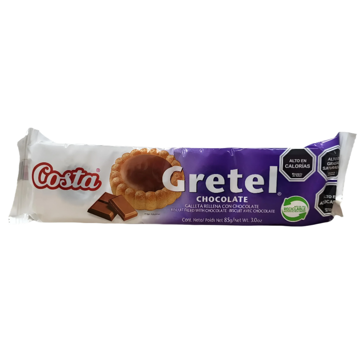 Galleta Gretel Chocolate / 3 Oz