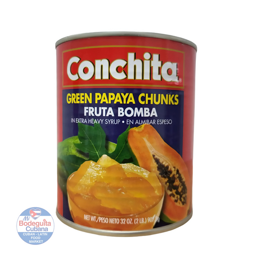 DULCE DE PAPAYA VERDE EN ALMIBAR CONCHITA / 32 OZ