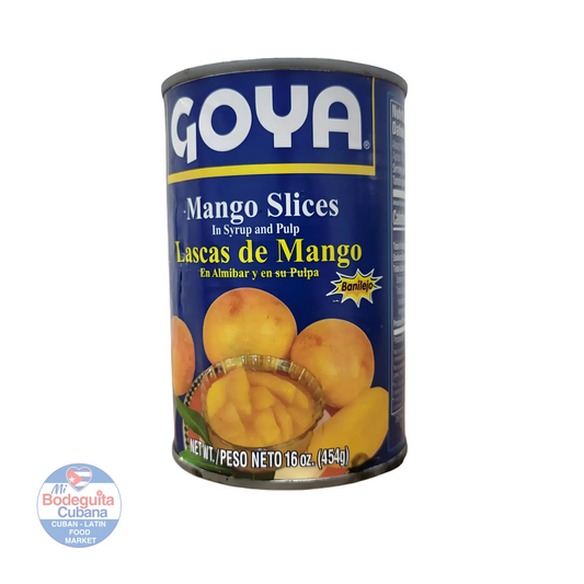 TAJADAS DE MANGO EN ALMIBAR GOYA 16 OZ