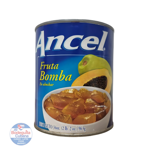 DULCE DE PAPAYA EN ALMIBAR ANCEL / 34 OZ