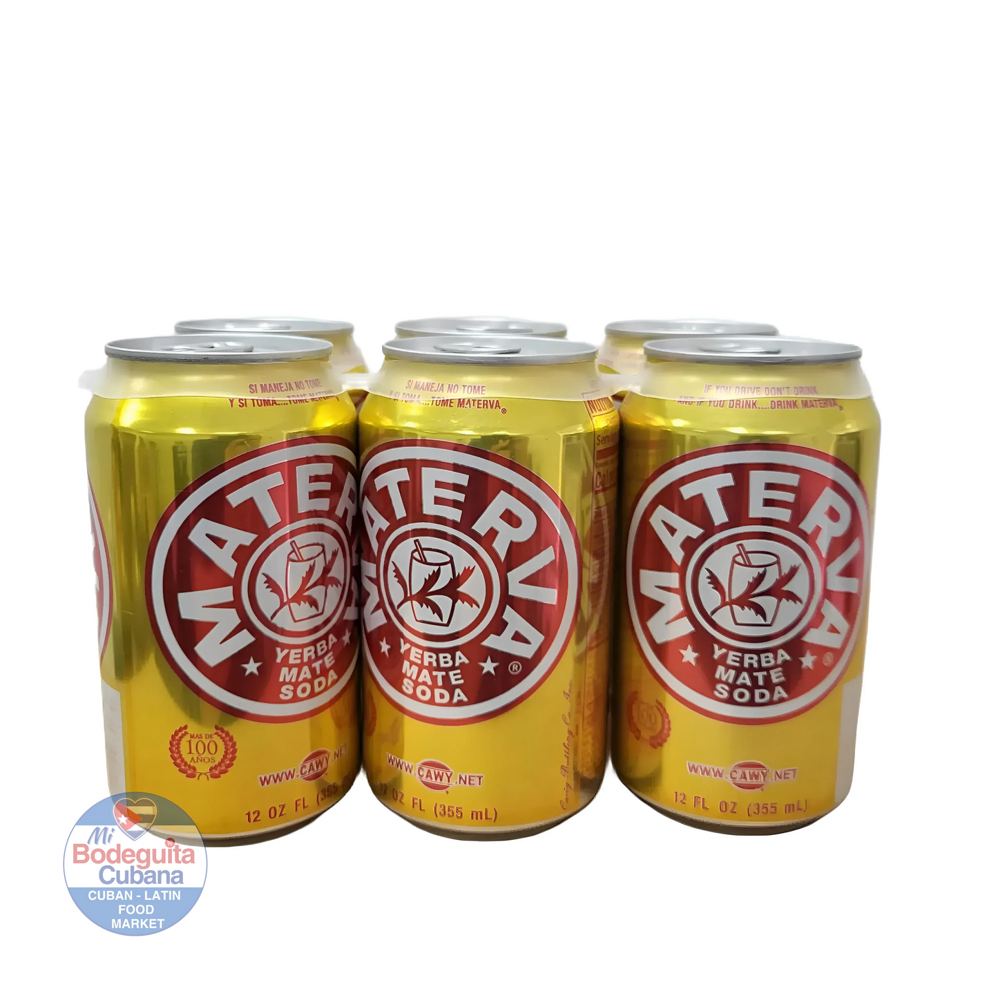 Materva En Lata / 6 Pk - 330 Ml