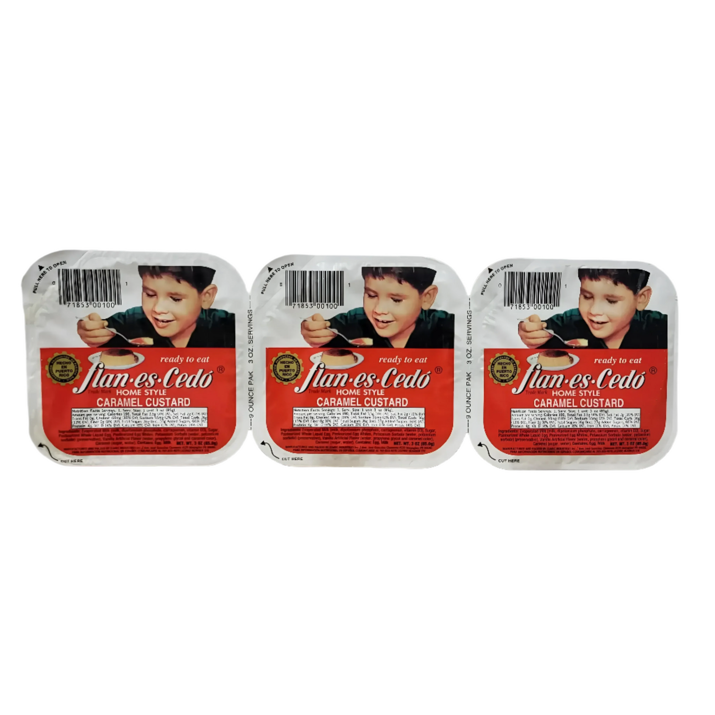 Vainilla Flan Cedo 3-3Oz