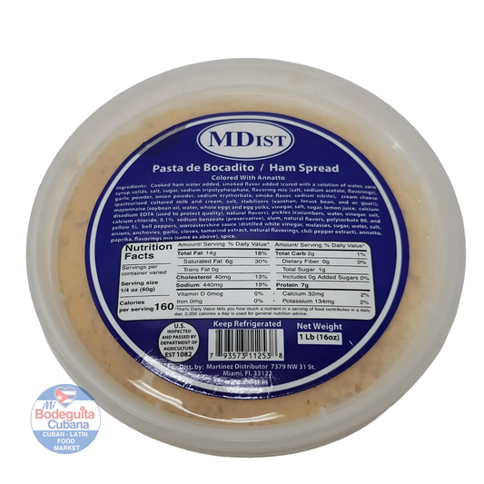 PASTA DE BOCADITO DE JAMON GOLDEN HOG / 1LB