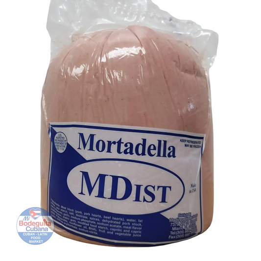 MORTADELLA CUBANA MDIST (PIEZA 5 LB+-)