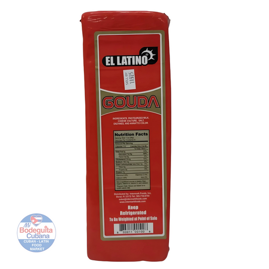 QUESO GOUDA EN BARRA EL LATINO / 5.6 LB APROX