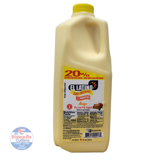 YOGURT DE MANGO EL LATINO / 64 OZ
