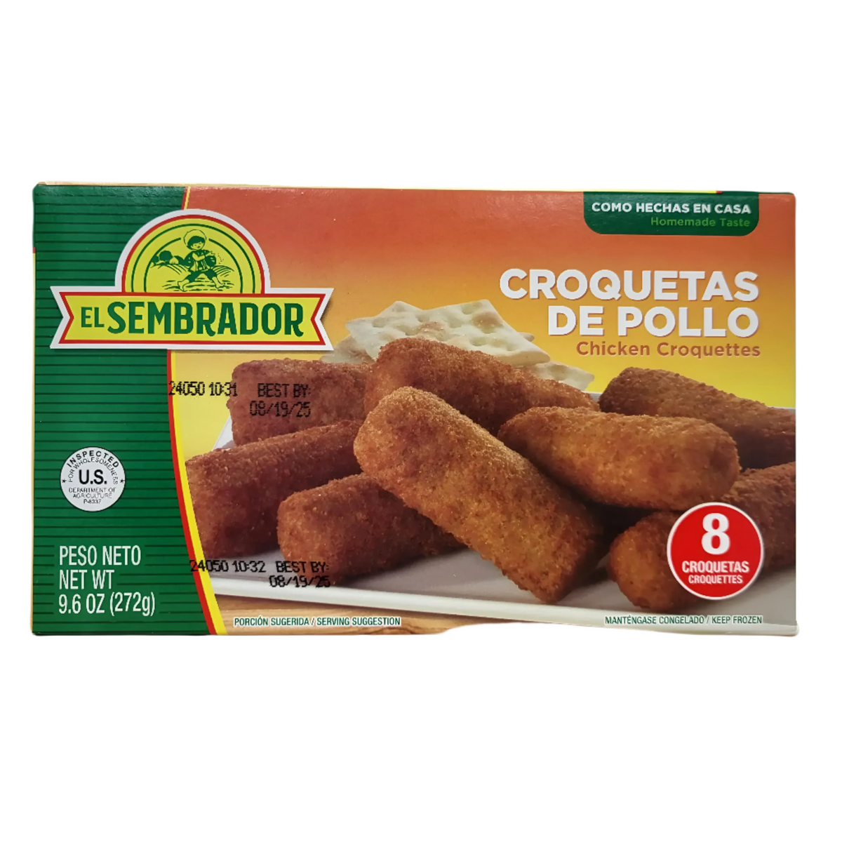 Croquetas De Pollo El Sembrador / 9.6 Oz