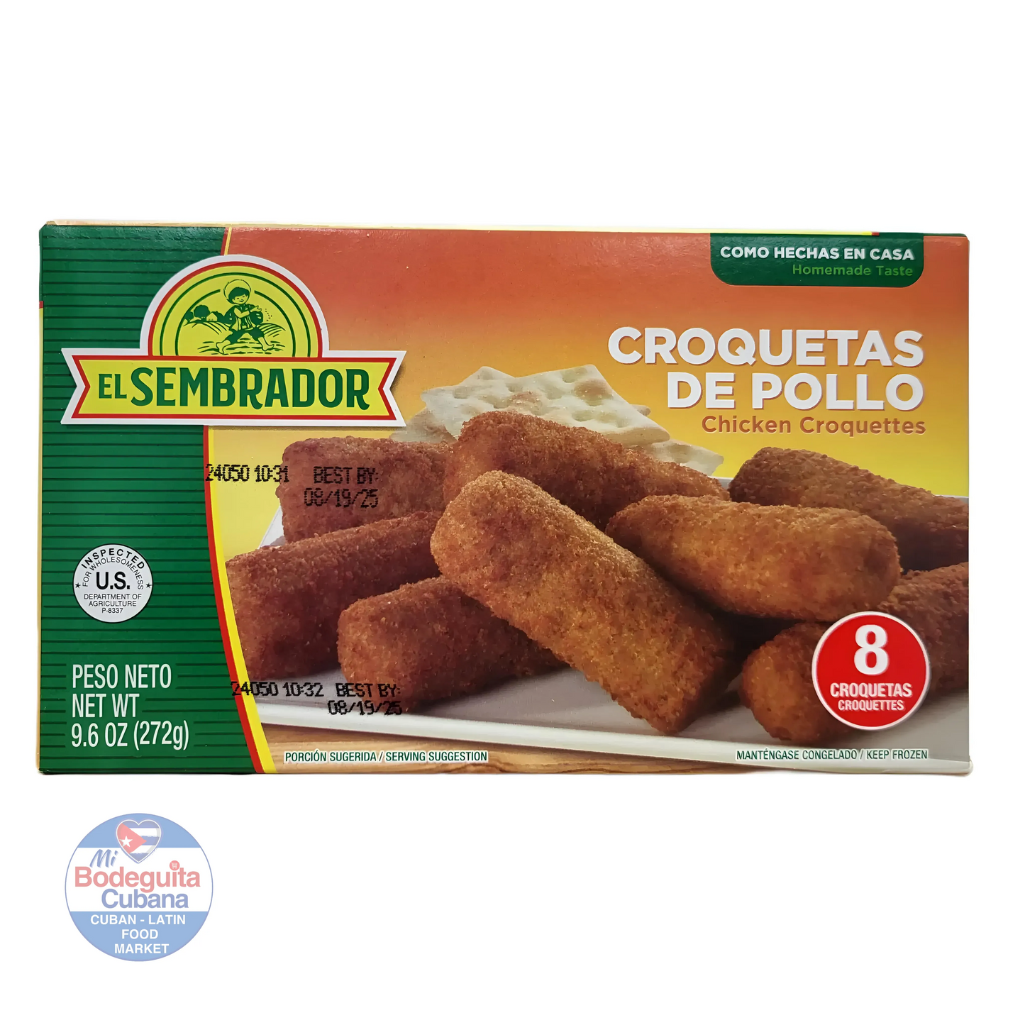 CROQUETAS DE POLLO EL SEMBRADOR / 9.6 OZ