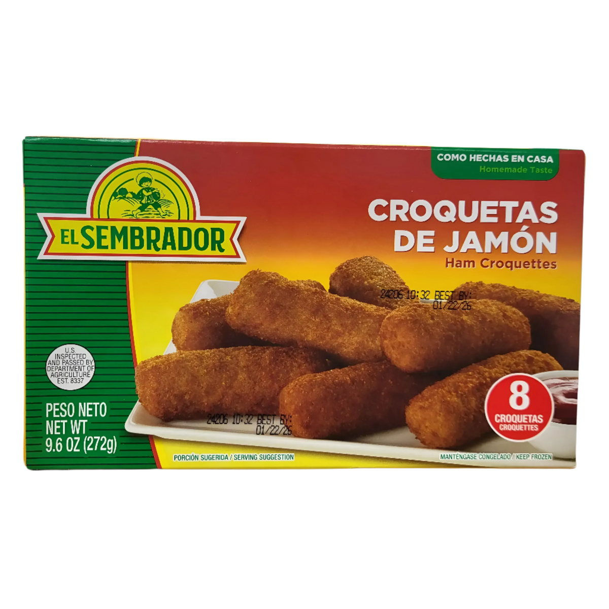 Croquetas De Jamon El Sembrador / 9.6 Oz