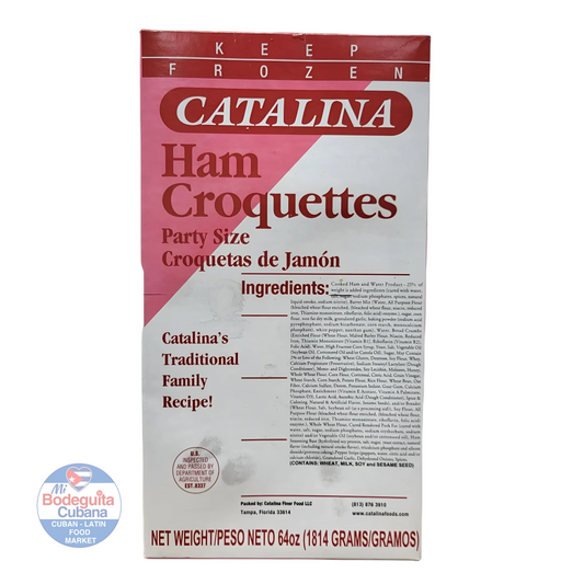 CROQUETAS DE JAMON PARA FIESTAS / 100 UNIDADES