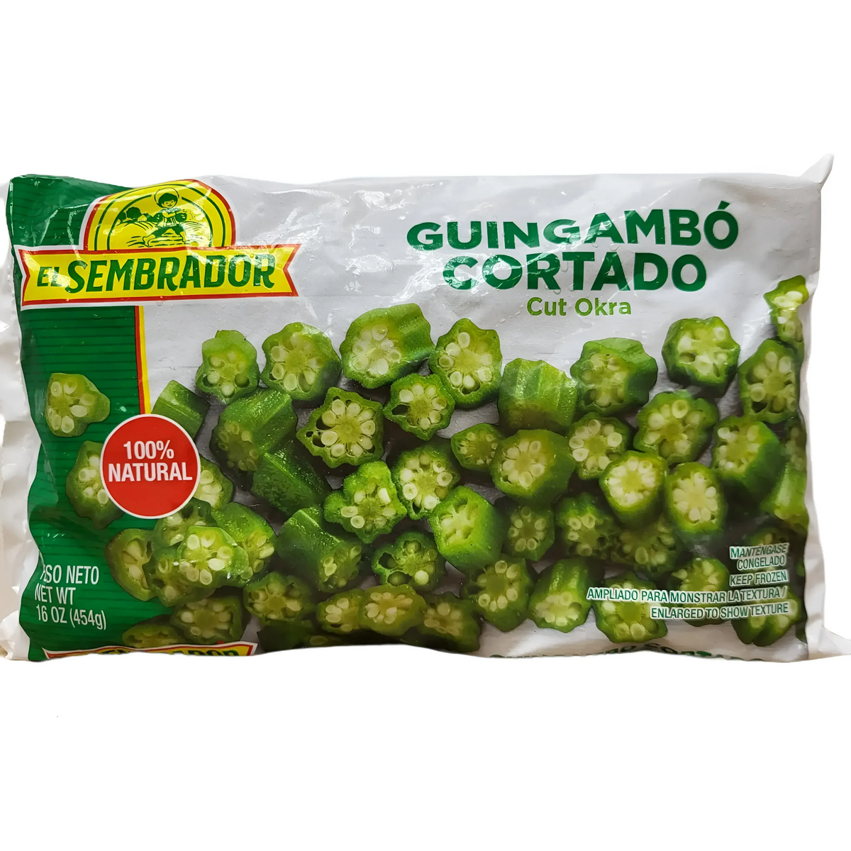 Quimbombo Picado Congelado / 16 Oz