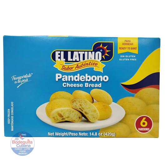 PAN DE BONO DE QUESO CONGELADO EL LATINO / 6 CT