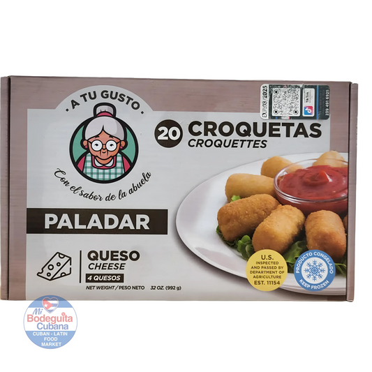 CROQUETAS DE QUESO A TU GUSTO 20 CT