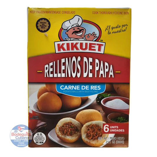 PAPAS RELLENAS CON CARNE KIKUET 6ct