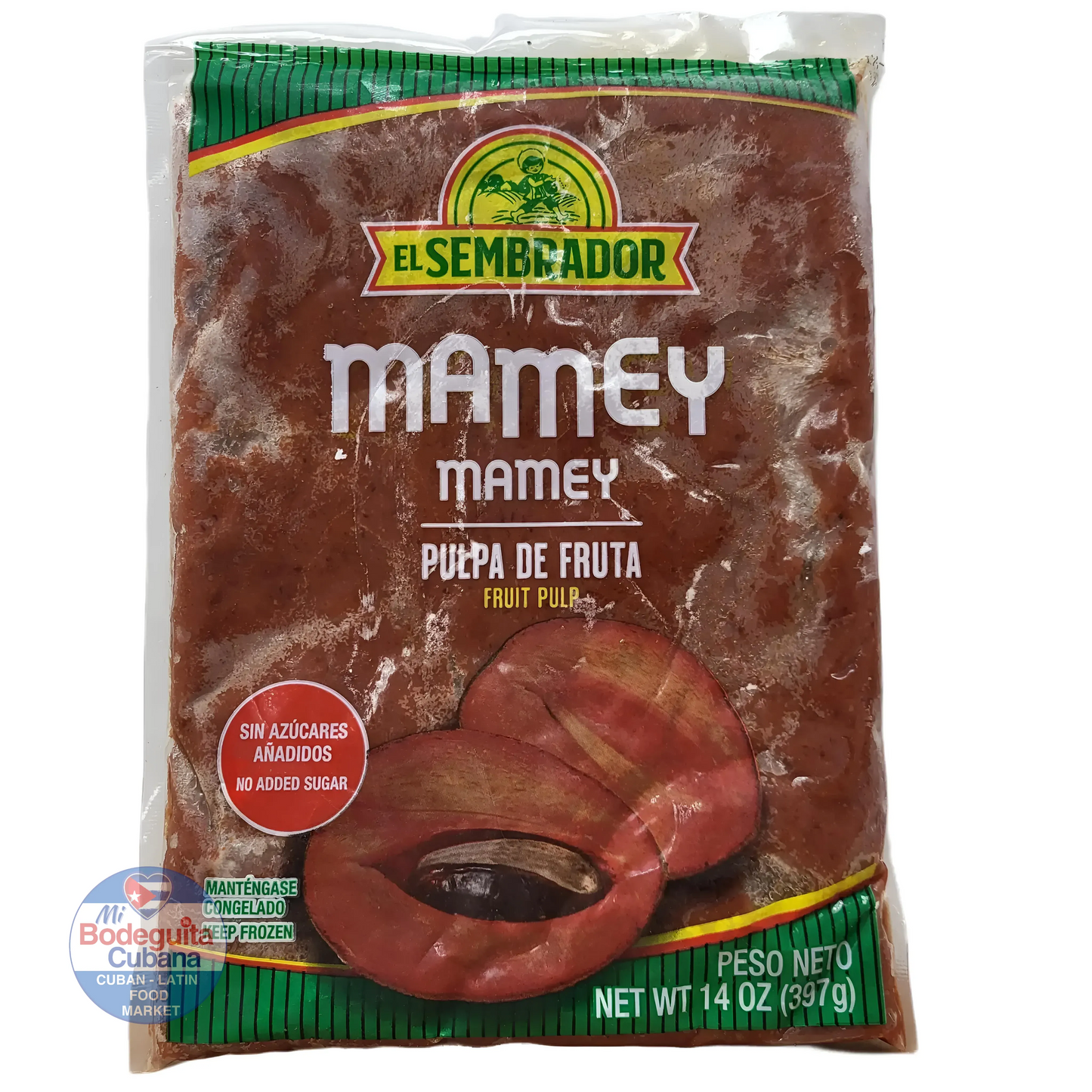 PULPA DE MAMEY CONGELADA / 14 OZ
