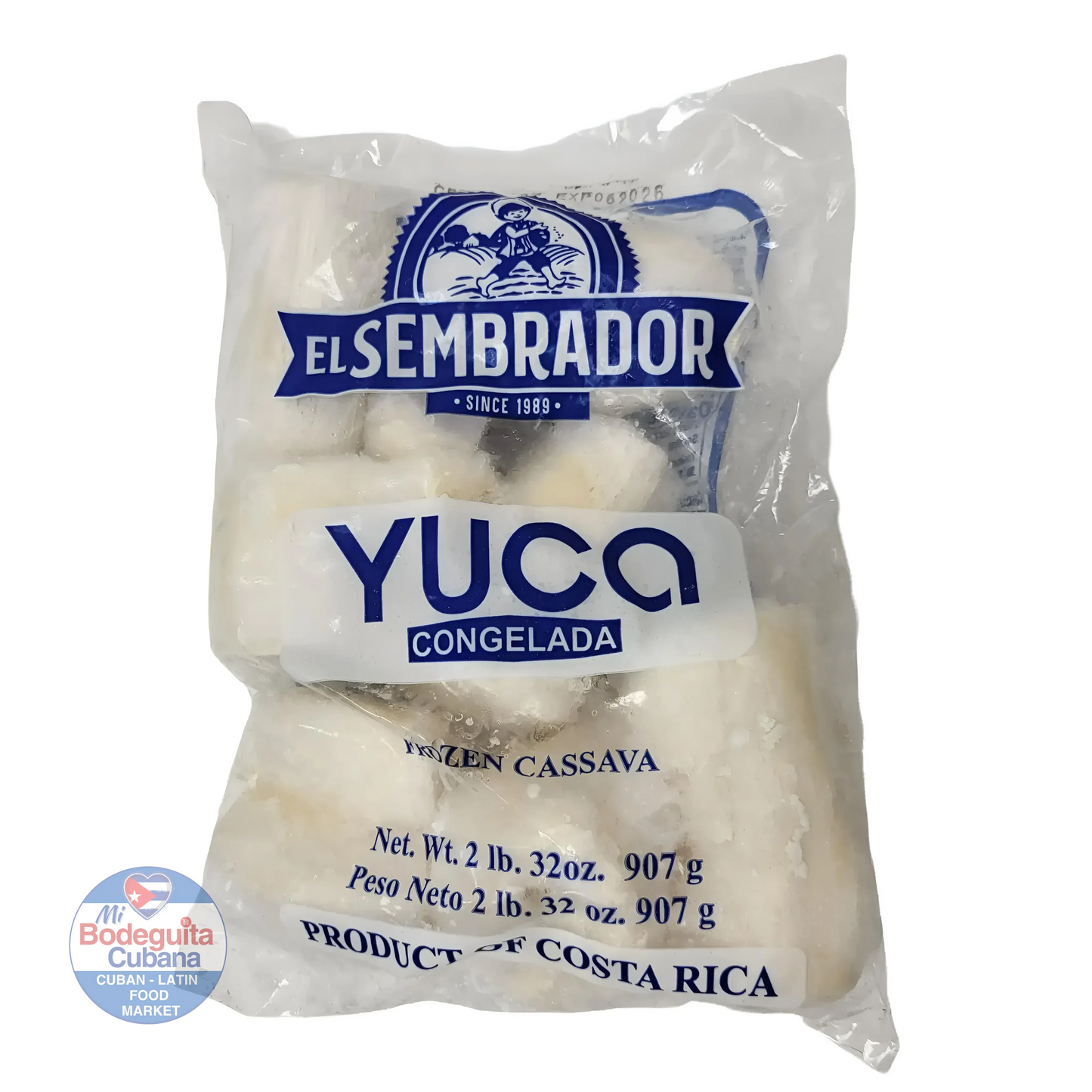 TROZOS DE YUCA CONGELADOS EL SEMBRADOR / 2 LB