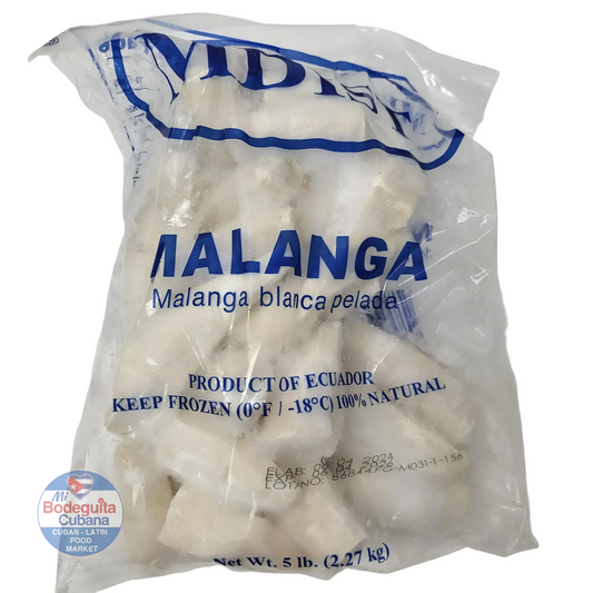 MALANGA EN TROZOS CONGELADA MDIST / 5LB