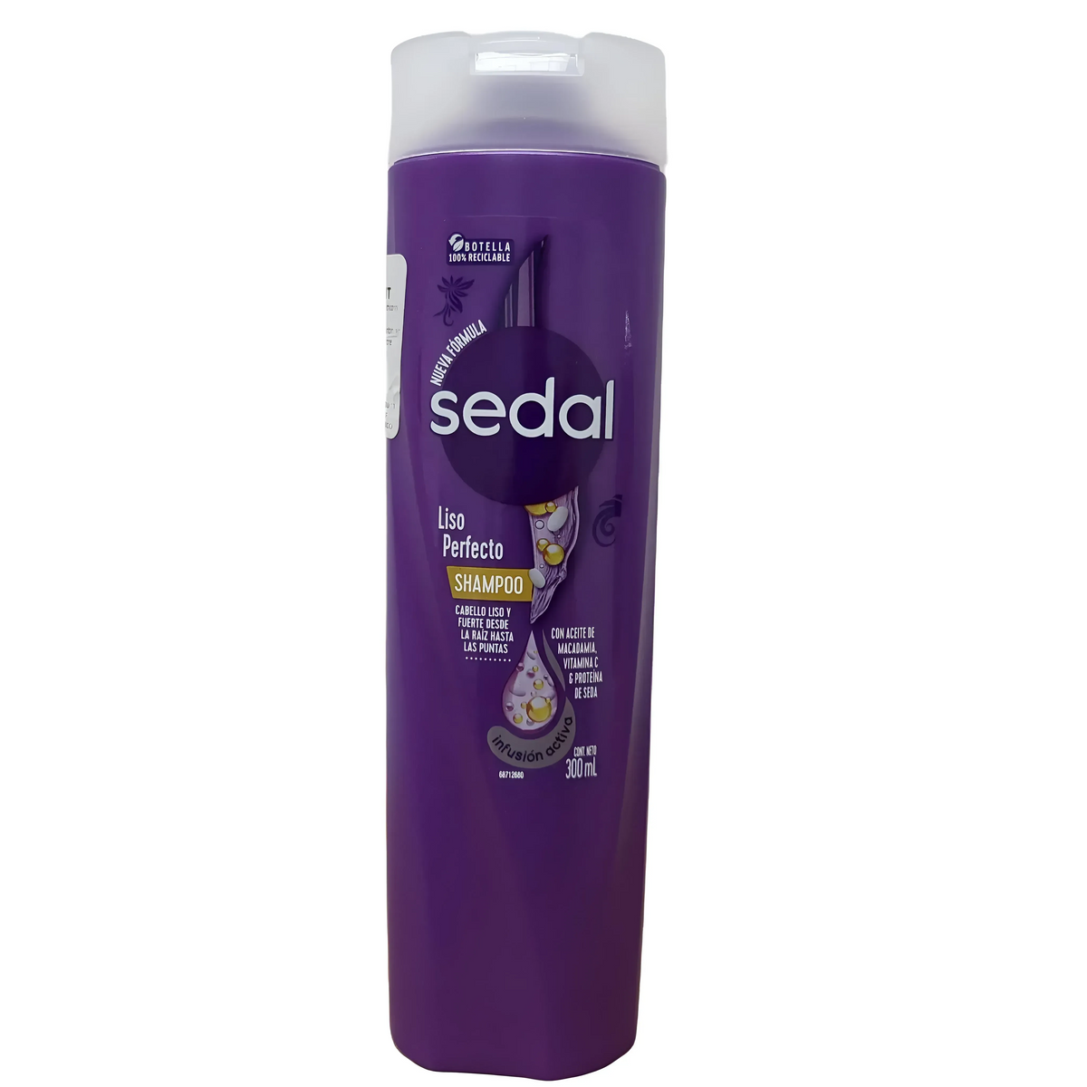 Sedal Shampoo Liso Perfe  300 Ml