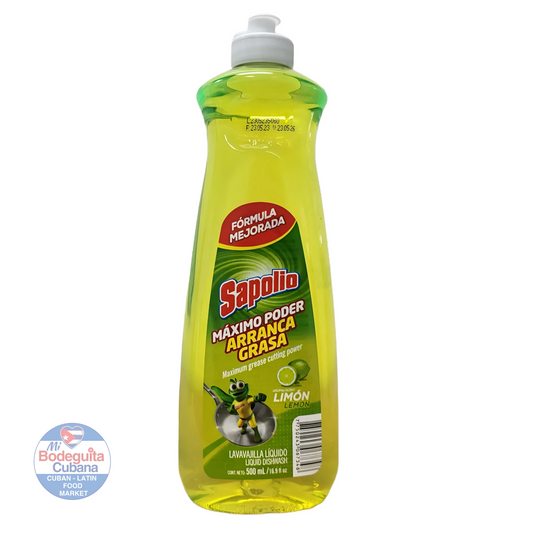 DETERGENTE DE FREGAR LIQUIDO SAPOLIO / 16.9 OZ