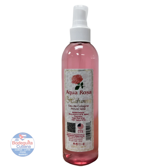 COLONIA AGUA DE ROSA / 8 OZ
