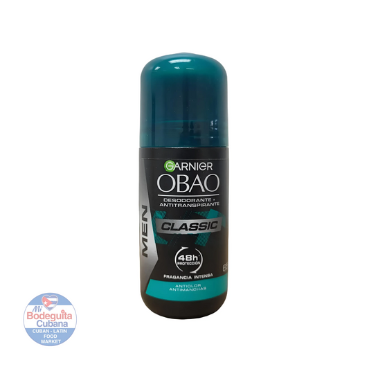 OBAO DESODORANTE CLÁSICO PARA HOMBRES 65 G