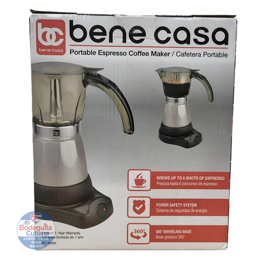 CAFETERA CUBANA ELECTRICA / 6 TAZAS