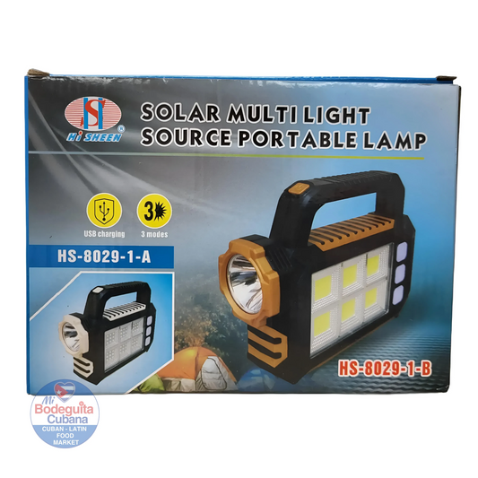 LAMPARAS RECARGABLES SOLARES SWD - 1CT