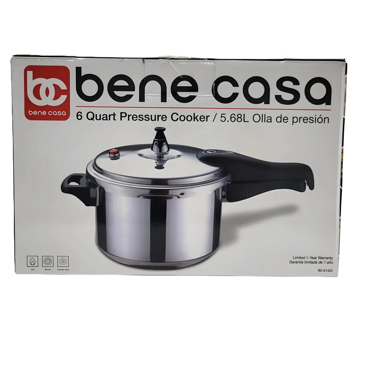 Olla De Presion 6 Quartos / 1Ct