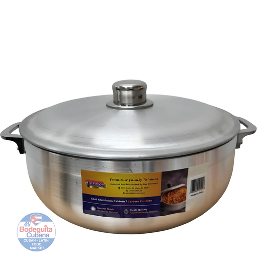 CALDERO DE ALUMINIO REX 24 CM / 1CT