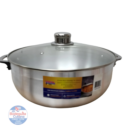 CALDERO DE ALUMINIO REX 30 CM / 1CT