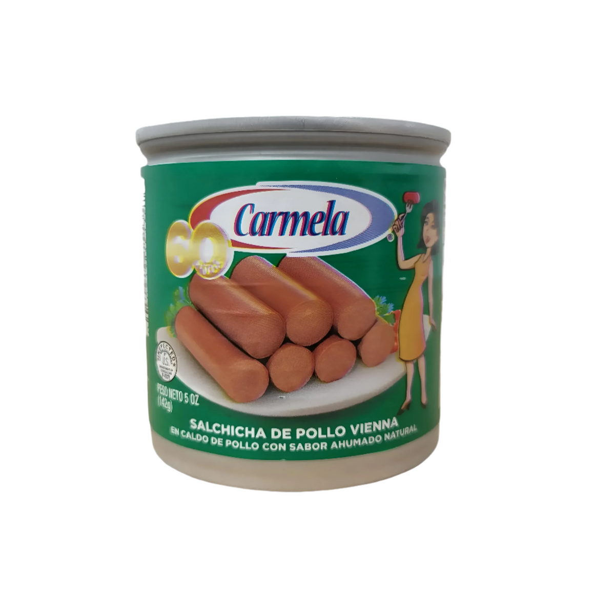 Salchicha De Pollo Carmela 5Oz