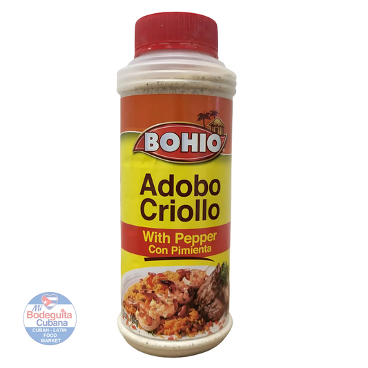 ADOBO CRIOLLO CON PIMIENTA BOHIO 28 OZ