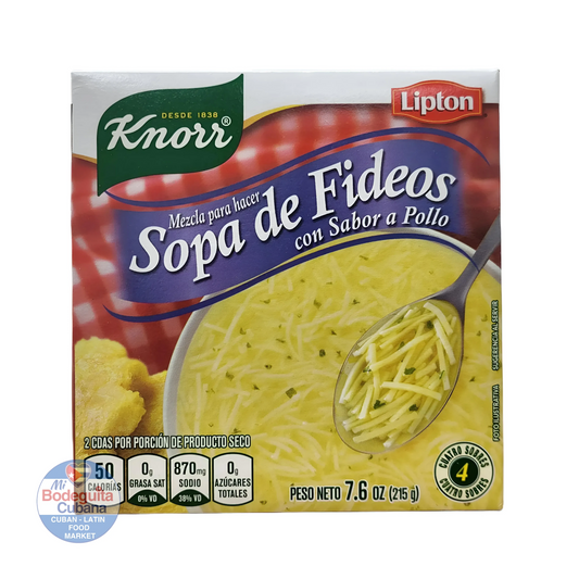 Knorr Sopas Con Sabor A Pollo 4Ct