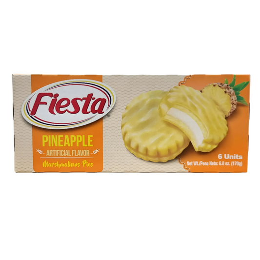 Marshmallows Pies Piña - Fiesta 6Ct