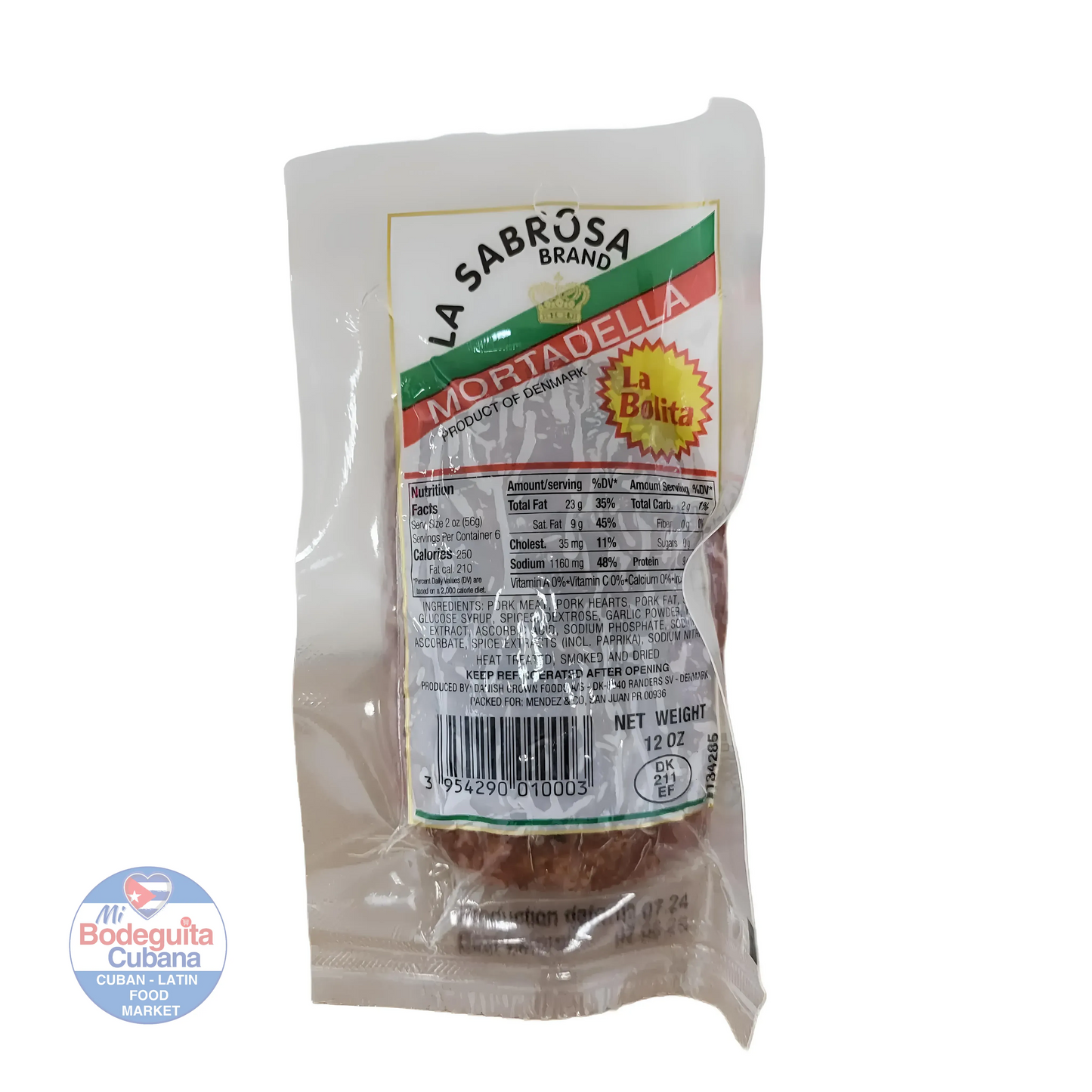 LA SABROSA MORTADELLA 12 OZ