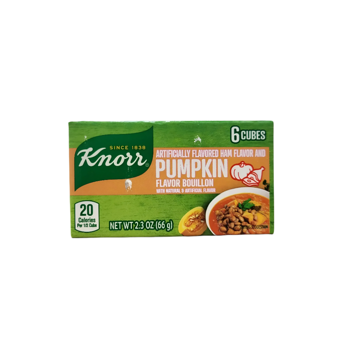 Knorr Cubitos Calabaza Y Jamon 6Ct
